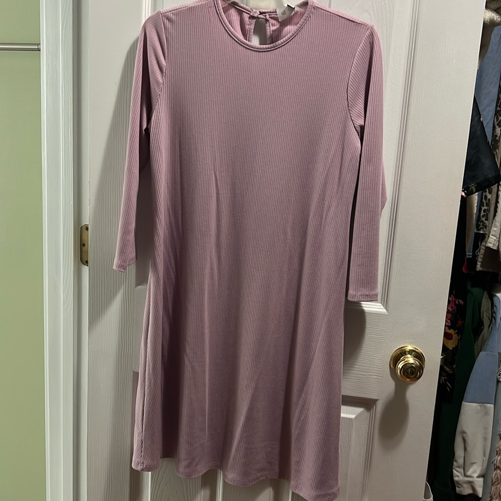 Purple dress